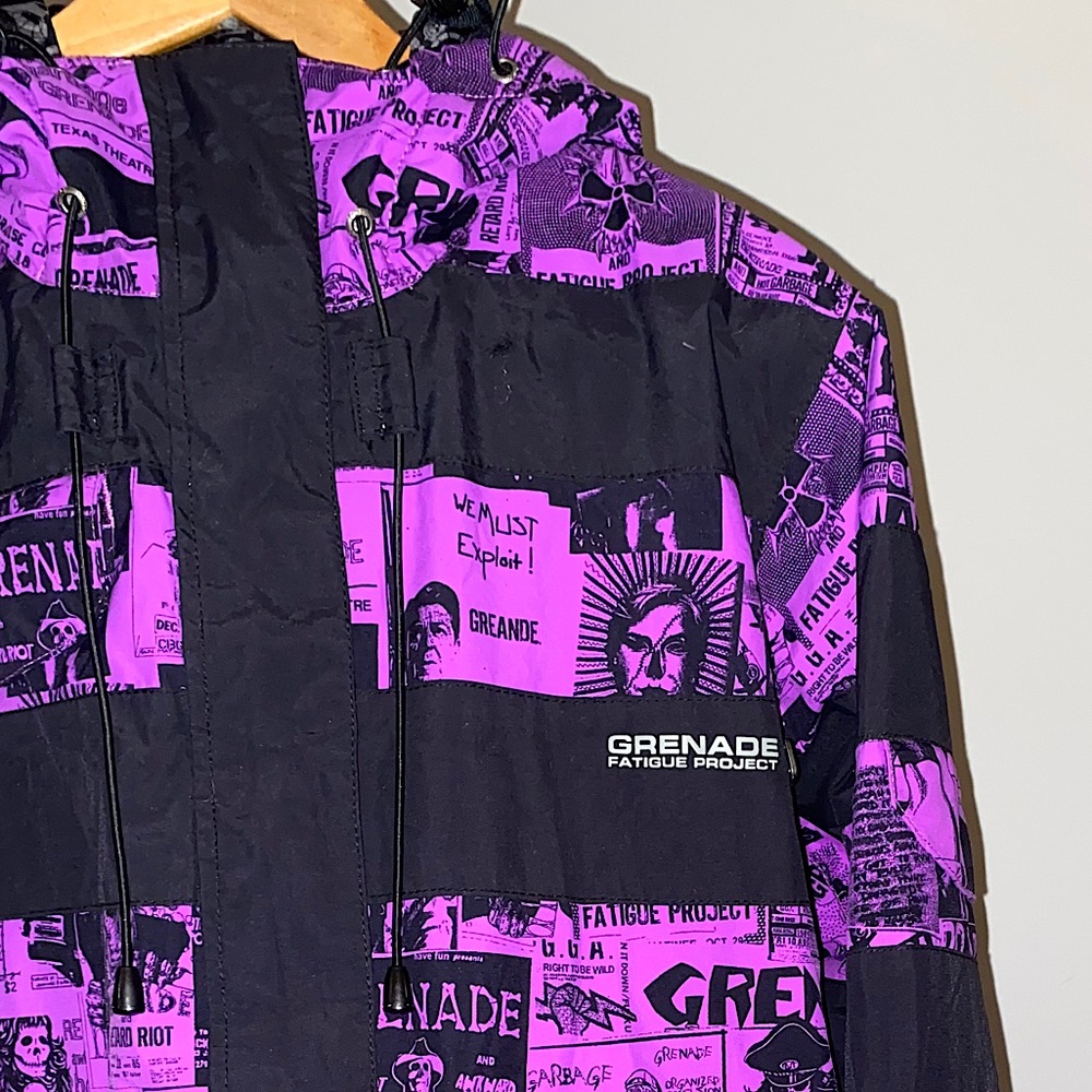 New Grenade Fatigue Project Misfits Bullet Snowboarding Winter Jacket Collab M
